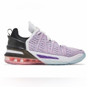 Nike Lebron XVIII Graffiti Basketball Sneakers 2021” #CW2760-900